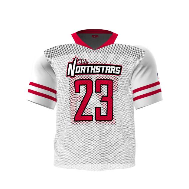 Picture of BBL North Stars Hybrid Jersey - White