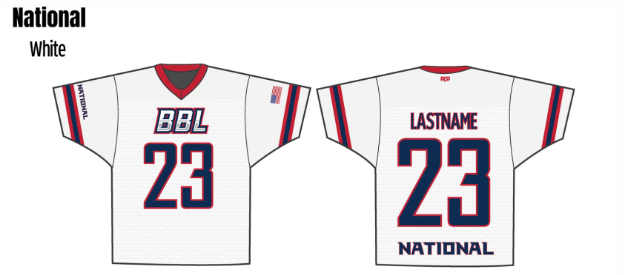 Picture of National - White Jersey