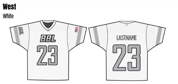 Picture of West - White Jersey