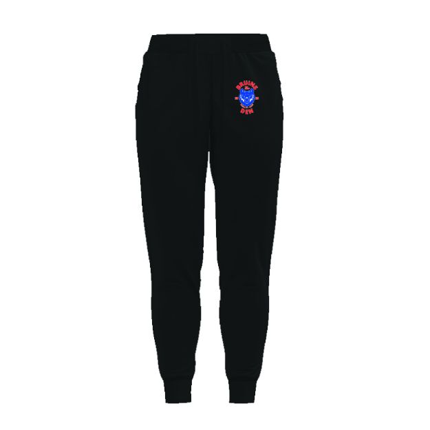 Picture of Black Cotton Joggers - Cherry Creek