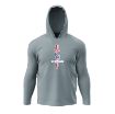 Picture of Gray Cotton Hooded Sweatshirt - Berkeley Heights - copy