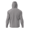 Picture of  Gray Cotton Hooded Sweatshirt - Houston LC