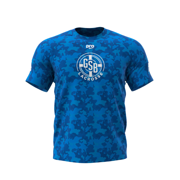 Picture of Blue Camo Sublimated Shooting Shirt - GSB