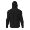 Picture of Black Cotton Hooded Sweatshirt- GSB