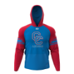 Picture of 3 Bar Royal Sublimated Hooded Sweatshirt - Cherry Creek Lacrosse