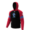 Picture of 3 Bar Black Sublimated Hooded Sweatshirt - Cherry Creek Lacrosse