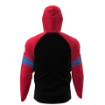 Picture of 3 Bar Black Sublimated Hooded Sweatshirt - Cherry Creek Lacrosse