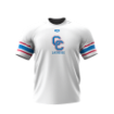 Picture of White Stripes Sublimated Shooting Shirt - Cherry Creek Lacrosse