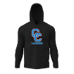 Picture of Black Cotton Hooded Sweatshirt - Cherry Creek Lacrosse