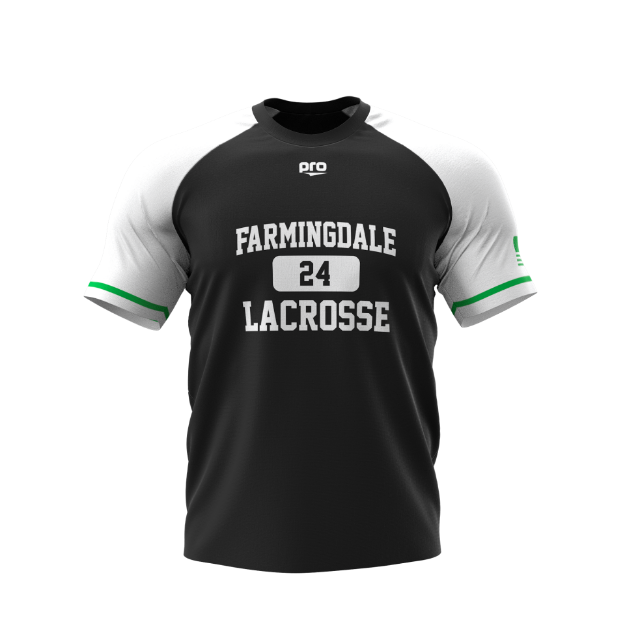 Picture of Black/White Sublimated Shooting Shirt - Farmingdale