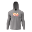 Picture of Gray Cotton Hooded Sweatshirt  - Utah Summit