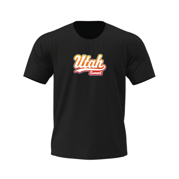 Picture of Black Logo Tshirt  - Utah Summit