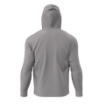 Picture of Gray Cotton Hooded Sweatshirt - Farmingdale