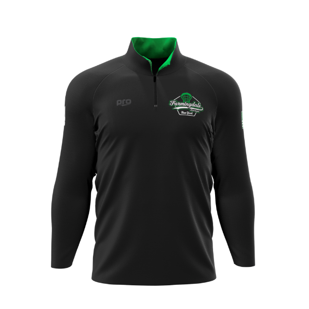 Picture of Black Sublimated 3/4 Zip - Farmingdale