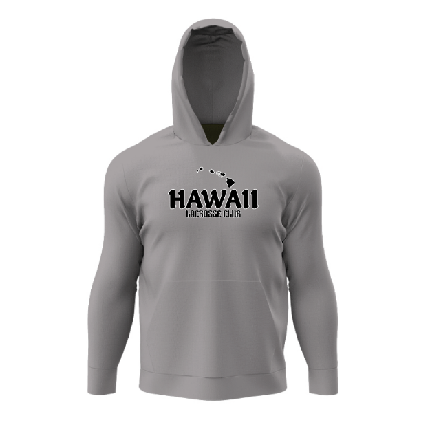 Picture of Gray Cotton Hooded Sweatshirt  - Hawaii LC