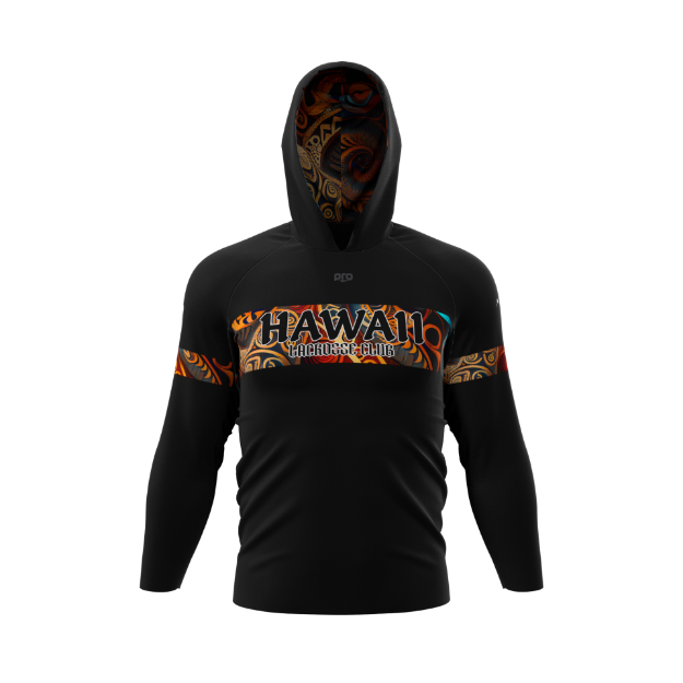 Picture of Long Sleeve Hooded Sun Shirt - Hawaii LC