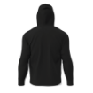 Picture of Black Cotton Hooded Sweatshirt - DC Express