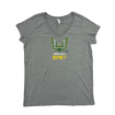 Picture of Women Vneck Tshirt (Athletic Heather) - Mission Trails