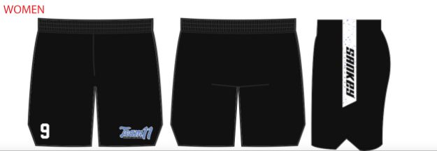 Picture of Women's Game Shorts - Team 11