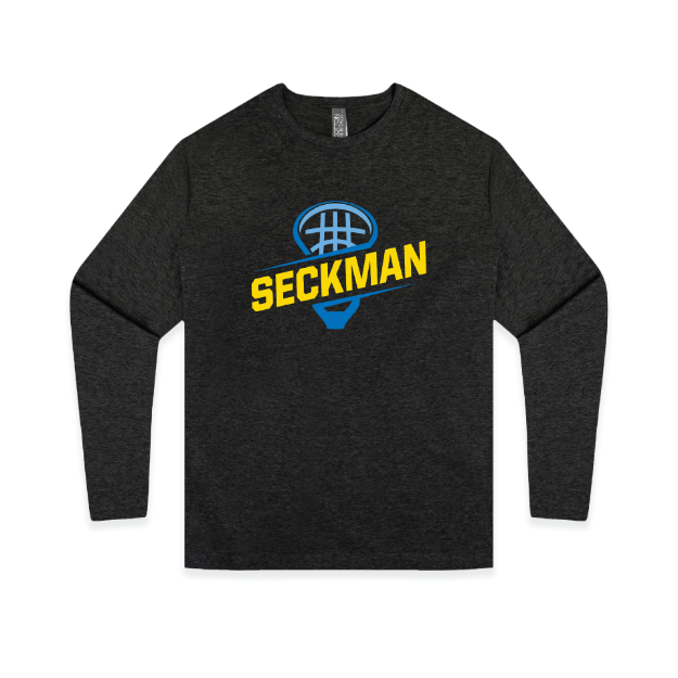 Picture of Long Sleeve Sleeve Tshirt (Charcoal Heather)-Seckman Jaguars