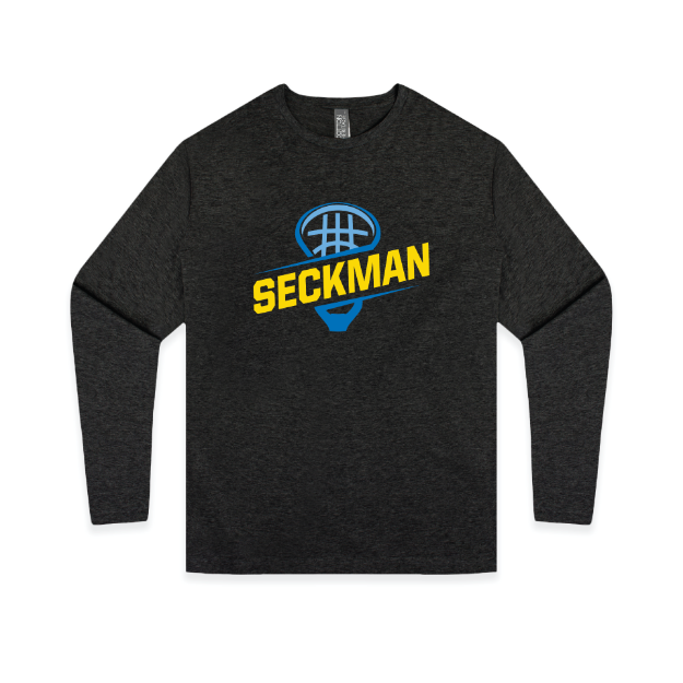 Picture of Long Sleeve Tshirt (Charcoal Heather)-Seckman Jaguars