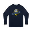 Picture of Long Sleeve Sleeve Tshirt (Navy)-Clarkston Lacrosse