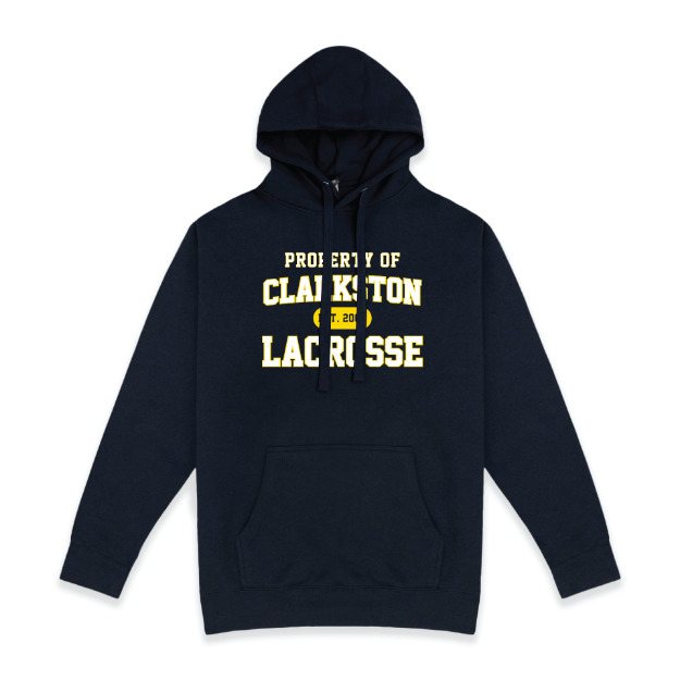 Picture of Pullover Fleece (Navy)-Clarkston Lacrosse