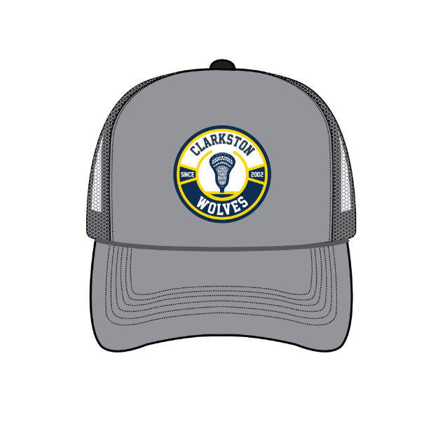 Picture of Rope Hat - (Heather Gray/Gray Rope)-Clarkston Lacrosse