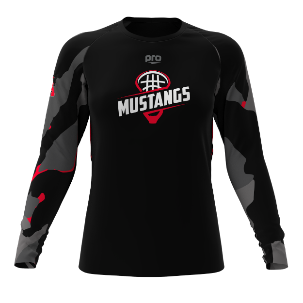 Picture of Women Long Sleeve Performance Shirt-Middle Creek Lacrosse