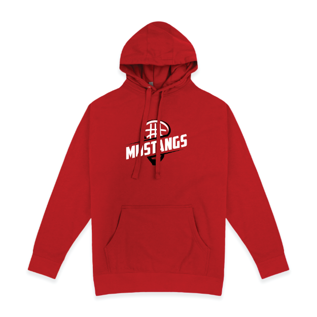 Picture of Pullover Fleece (Red)-Middle Creek Lacrosse