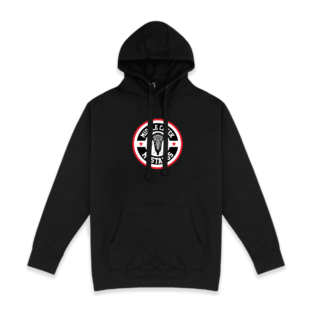 Picture of Pullover Fleece (Black)-Middle Creek Lacrosse