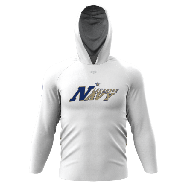 Picture of Long Sleeve Hooded Sun Shirt-Naval Academy Lacrosse
