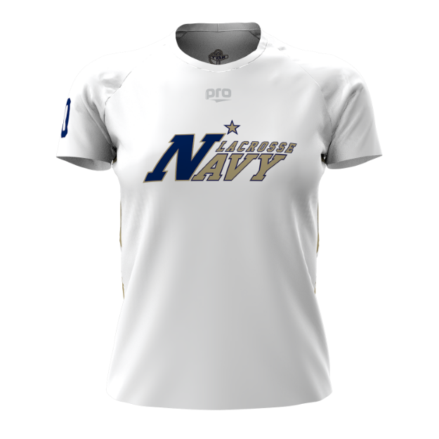 Picture of Women Custom Performance Shirt-Naval Academy Lacrosse