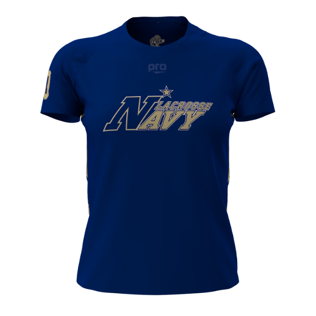 Picture of Women Custom Performance Shirt-Naval Academy Lacrosse