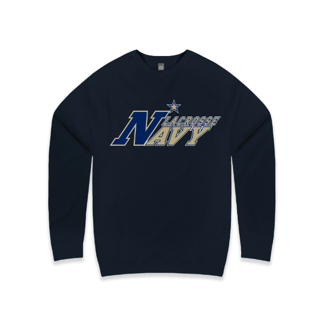 Picture of Crew Neck (Navy)-Naval Academy Lacrosse