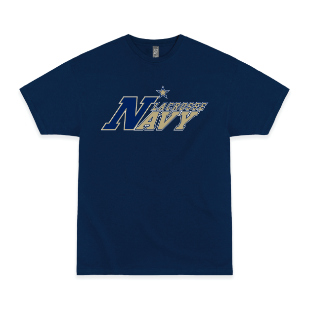 Picture of Short Sleeve Tshirt (Navy)-Naval Academy Lacrosse