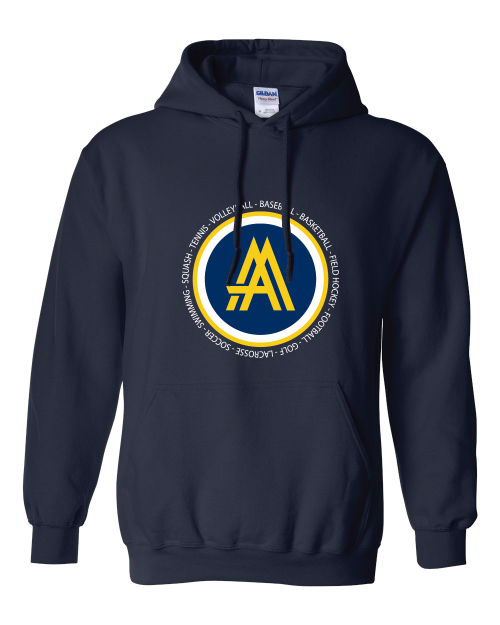 Picture of 2-Heavy Blend™ Hooded Sweatshirt (Navy)-Academy Camps