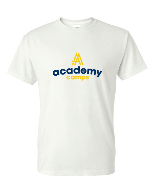 Picture of 3-Short Sleeve Tshirt (White)-Academy Camps