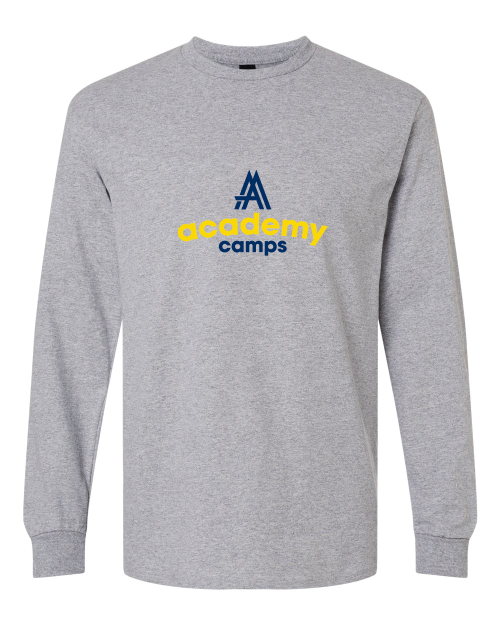 Picture of 3-Long Sleeve Sleeve Tshirt (Sport Grey)-Academy Camps