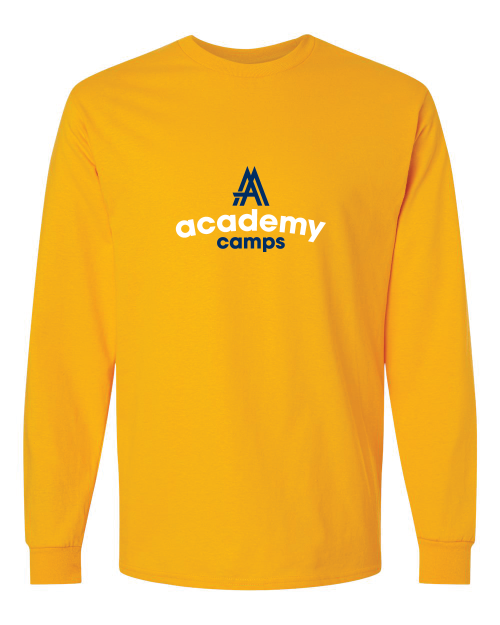 Picture of 3-Long Sleeve Sleeve Tshirt (Gold) -Academy Camps