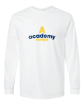 Picture of 3-Long Sleeve Sleeve Tshirt (White)-Academy Camps