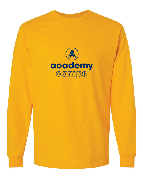 Picture of 4-Long Sleeve Sleeve Tshirt (Gold) -Academy Camps