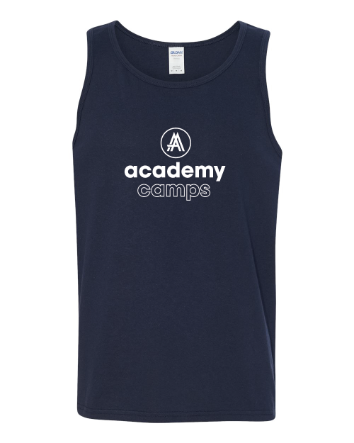 Picture of 4-Heavy Cotton™ Tank Top (Navy)-Academy Camps