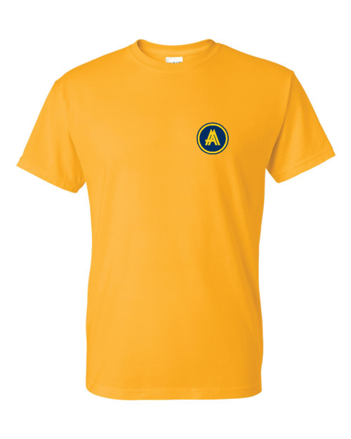Picture of 5-Short Sleeve Tshirt (Gold)-Academy Camps