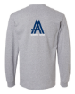 Picture of 5-Long Sleeve Sleeve Tshirt (Sport Grey)-Academy Camps