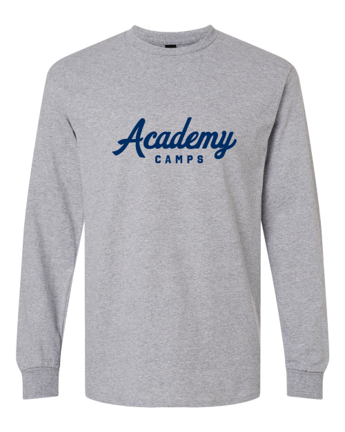 Picture of 9-Long Sleeve Sleeve Tshirt (Sport Grey)-Academy Camps