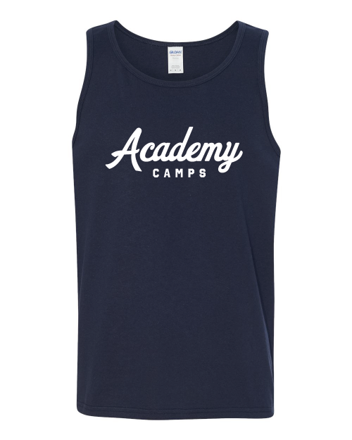 Picture of 9-Heavy Cotton™ Tank Top (Navy)-Academy Camps