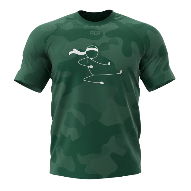 Picture of Custom Performance Shirt-Stick Figure Ninja