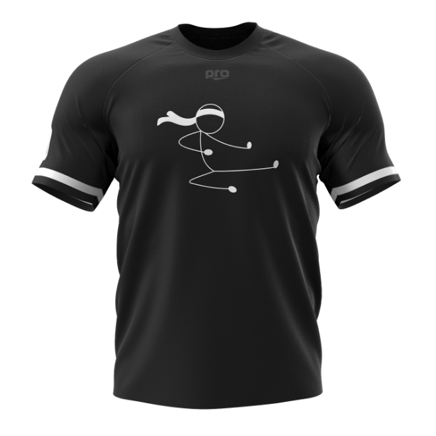Picture of Custom Performance Shirt-Stick Figure Ninja