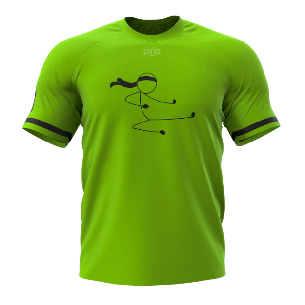 Picture of Custom Performance Shirt-Stick Figure Ninja
